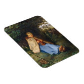 Magnet Flexible Jean-François Millet - Le Knitter (Côté Droit)