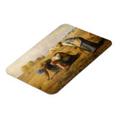 Magnet Flexible Jean-François Millet - Les Gleaners (Côté Gauche)