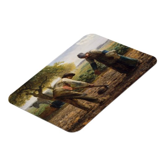 Magnet Flexible Jean-François Millet - Planteurs de pommes de terr (Côté Gauche)