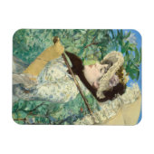 Magnet Flexible Jeanne (printemps) Edouard Manet (Horizontal)
