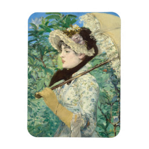 Magnet Flexible Jeanne (Spring) Edouard Manet