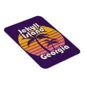 Magnet Flexible Jekyll Island Beach Géorgie (Côté Droit)