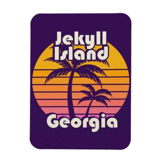 Magnet Flexible Jekyll Island Beach Géorgie (Vertical)