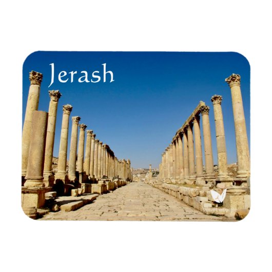 Magnet Flexible Jerash en Jordanie aimant par Velvet Escape (Horizontal)