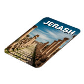 Magnet Flexible Jerash Jordan Travel (Côté Gauche)