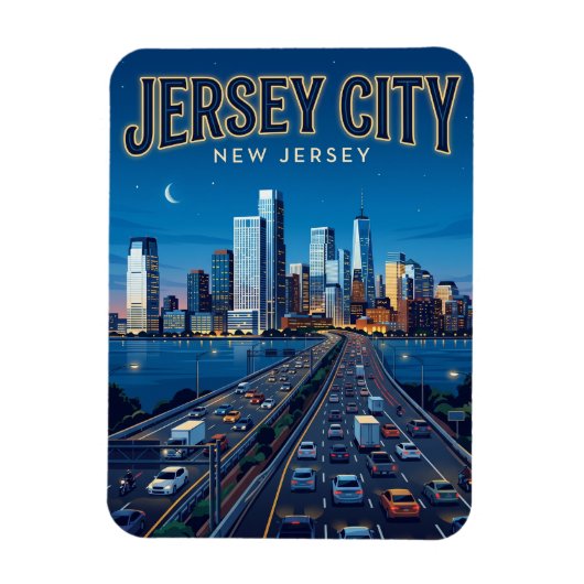 Magnet Flexible Jersey City New Jersey (Vertical)