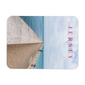 Magnet Flexible Jersey St.Catherine Vis à l'eau douce avec aimant  (Horizontal)