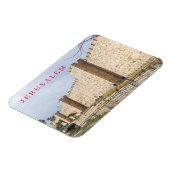 Magnet Flexible Jerusalem City Murs vue aimant frigo (Côté Gauche)