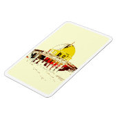 Magnet Flexible Jérusalem dans vos mains : Dôme du Rocher Flexible (Côté Gauche)