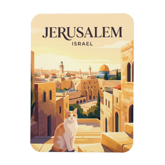 Magnet Flexible Jérusalem Israël (Vertical)