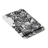 Magnet Flexible Jérusalem pendant le règne de Salomon (Côté Droit)