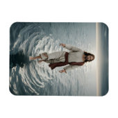Magnet Flexible Jésus Christ marche sur l'eau (Horizontal)