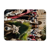 Magnet Flexible Jésus Christ sur âne (Horizontal)