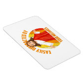 Magnet Flexible Jésus drôle (Côté Droit)