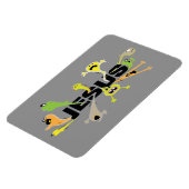 Magnet Flexible Jésus effrayant (Côté Gauche)