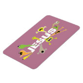 Magnet Flexible Jésus effrayant (Côté Gauche)