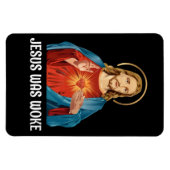 MAGNET FLEXIBLE JÉSUS ÉTAIT REGARDÉ WWJD (Horizontal)