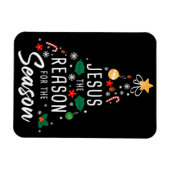 Magnet Flexible Jésus La Raison De La Saison - Foi De Noël (Horizontal)