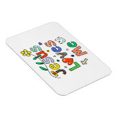 Magnet Flexible Jésus m'aime (Côté Droit)