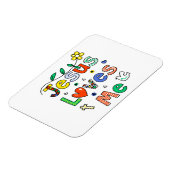 Magnet Flexible Jésus m'aime (Côté Gauche)