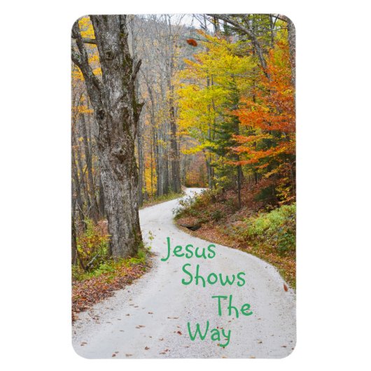 Magnet Flexible Jésus montre le chemin (Vertical)