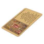 Magnet Flexible Jésus Prêtre Hôte Angles Prière (Côté Gauche)