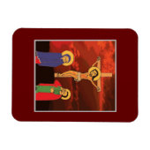 Magnet Flexible Jésus sur la croix Aimant photo flexible (Horizontal)