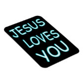 Magnet Flexible Jésus t'aime (Côté Droit)