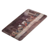 Magnet Flexible Jésus "Yeshua" La Dernière Cène, Léonard de Vinci (Côté Gauche)