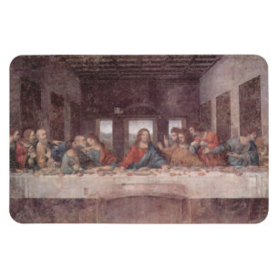 Magnet Flexible Jésus "Yeshua" La Dernière Cène, Léonard de Vinci