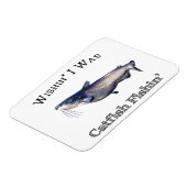 Magnet Flexible J'Étais Pêche À La Catfish (Côté Gauche)