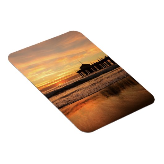 Magnet Flexible Jetty Over Beach Sunset (Côté Droit)