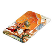 Magnet Flexible Jeu de cartes à la plage par Alex Ross (Côté Gauche)