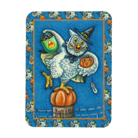 MAGNET FLEXIBLE JEU DE FUNNY OU TRAITER ODEUR MON PIEDS HALLOWEEN  (Vertical)