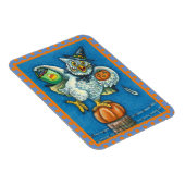MAGNET FLEXIBLE JEU DE FUNNY OU TRAITER ODEUR MON PIEDS HALLOWEEN (Côté Droit)