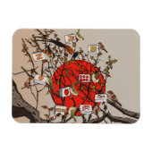 Magnet Flexible Jeu de Mahjong Birds (Horizontal)