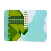 Magnet Flexible Jeu de plate-forme rétro (Horizontal)