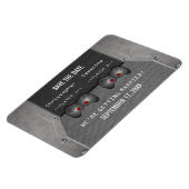 Magnet Flexible Jeu vidéo Enregistrer la date Magnet, gris (Côté Gauche)