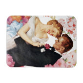 Magnet Flexible Jeune couple en tenue formelle (Horizontal)