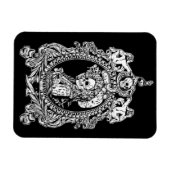 Magnet Flexible Jeune fille gothique (Horizontal)