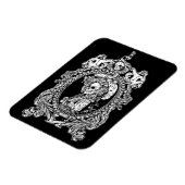 Magnet Flexible Jeune fille gothique (Côté Gauche)