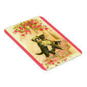 Magnet Flexible Jeunes mariés avec chaton (Côté Droit)