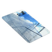 Magnet Flexible Jib Sail and Mast Picture (Côté Droit)