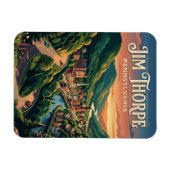 Magnet Flexible Jim Thorpe États-Unis (Horizontal)