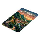 Magnet Flexible Jim Thorpe États-Unis (Côté Gauche)