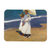 Magnet Flexible Joaquin Sorolla - Sur la plage (Horizontal)