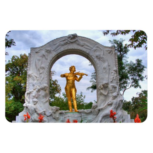 Magnet Flexible Johann Strauss II. (Horizontal)