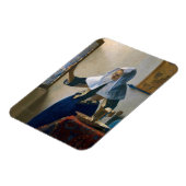 Magnet Flexible Johannes Vermeer - Femme avec un lanceur d'eau (Côté Gauche)