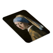 Magnet Flexible Johannes Vermeer, fille avec une oreille perle (Côté Droit)