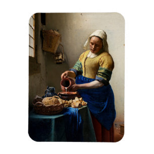 Magnet Flexible Johannes Vermeer - La Milkmaid